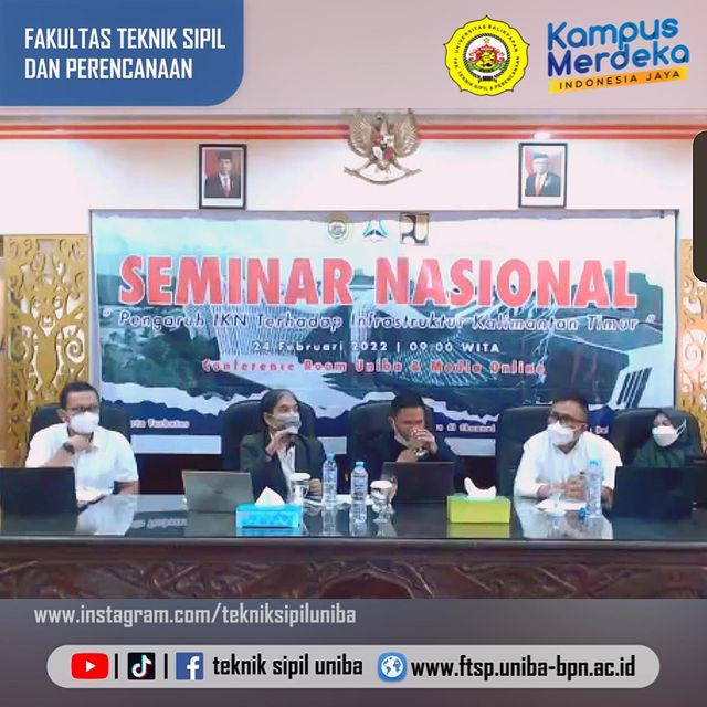 Seminar Nasional: Pengaruh Ibu Kota Negara Terhadap Infrastruktur Kalimantan Timur